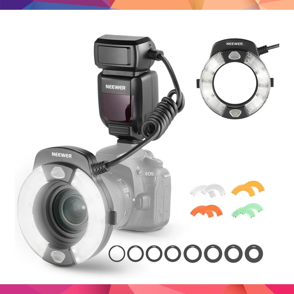 Neewer RF1-C 76W Makro Ring Flaş