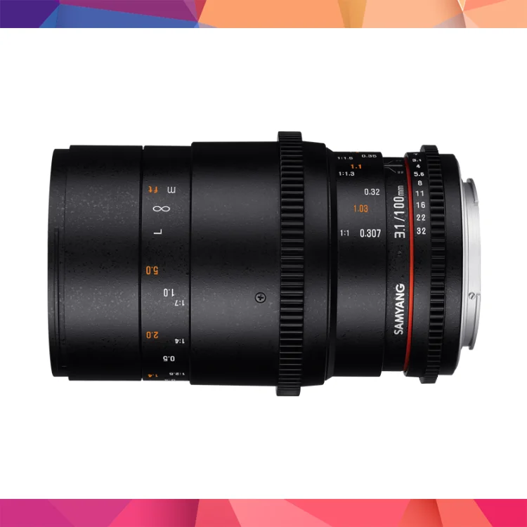 Samyang 100mm T3.1 ED UMC MFT Makro Cine Lens 3