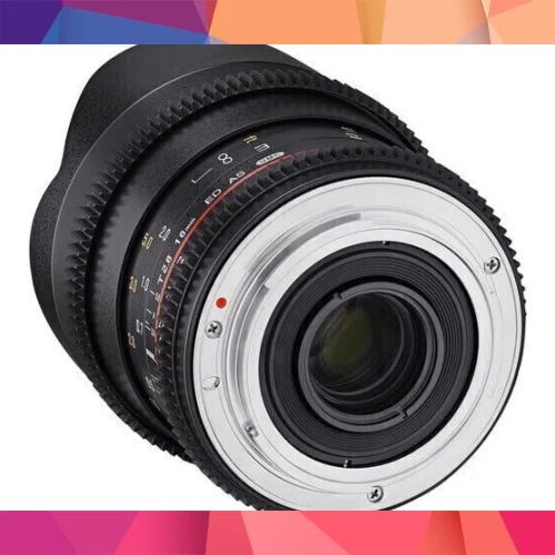 Samyang 16mm T2.6 ED AS UMC Full Frame Fujifilm X Mount Cine Lens 4