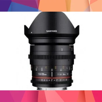 Samyang 20mm T1.9 ED AS UMC Full Frame MFT Mount Cine Lens