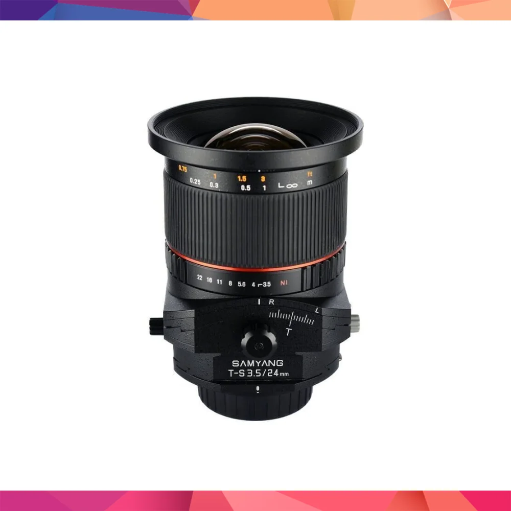 Samyang 24mm f/3.5 ED AS UMC Tilt-Shift Lens (Canon EF)