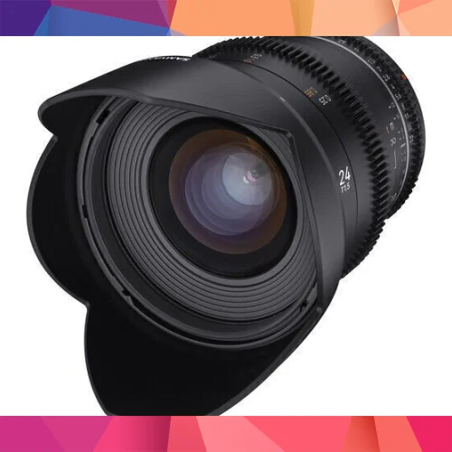 Samyang 24mm T1.5 VDSLR MK II Canon RF Mount Cine Lens 3