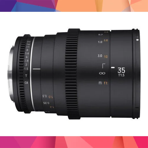 SAMYANG 35mm T1.5 Mark II Canon EF Mount Cine Lens 4