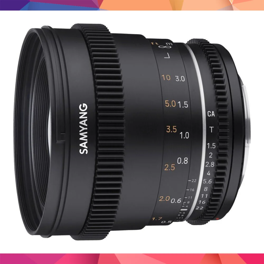 SAMYANG 50mm T1.5 Mark II Canon RF Mount Cine Lens 2