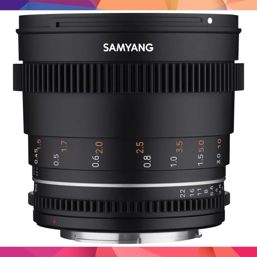SAMYANG 50mm T1.5 Mark II Fujifilm X Mount Cine Lens