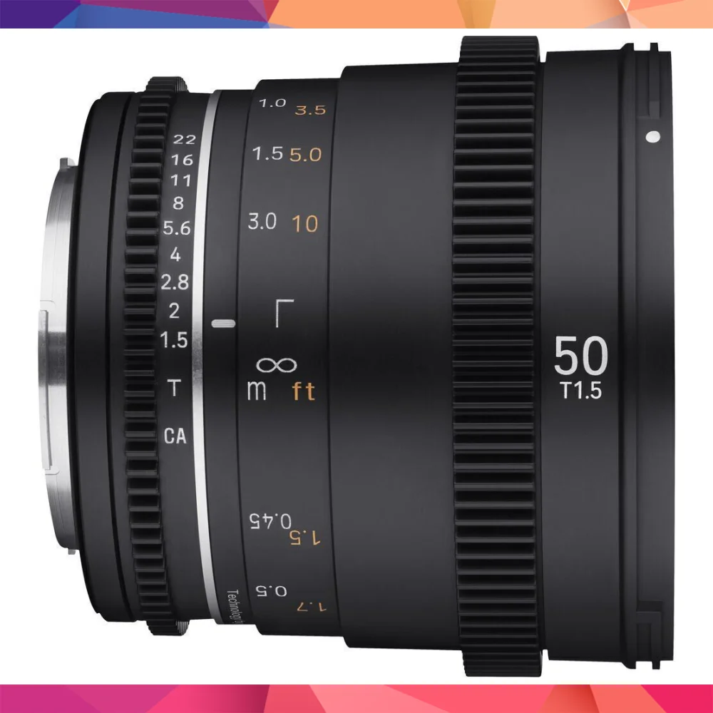 SAMYANG 50mm T1.5 Mark II Fujifilm X Mount Cine Lens 3