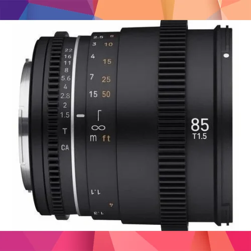 SAMYANG 85mm T1.5 Mark II Canon RF Mount Cine Lens 3