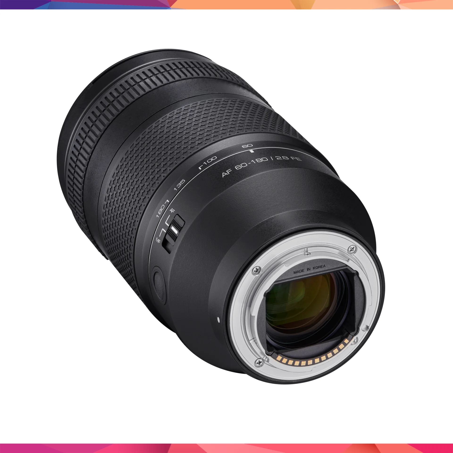 Samyang AF 60-180mm F2.8 FE Zoom Lens (Sony E Mount) + Marumi FS PLUS UV 77mm HEDİYELİ 4