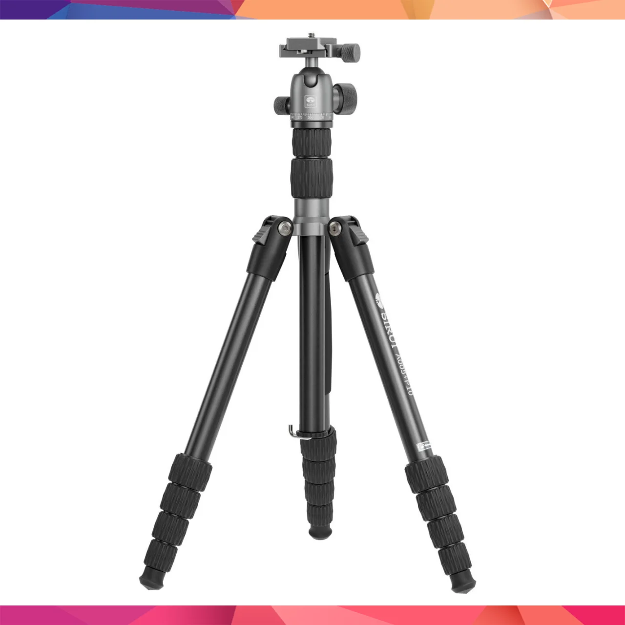 Sirui A-005 + P10 Ball Head Kompakt Tripod Kit