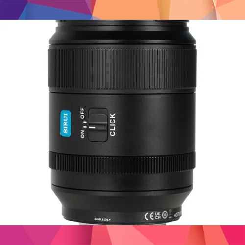 Sirui AURORA 35mm F1.4 Auto-Focus Lens (E Mount, Siyah) 2