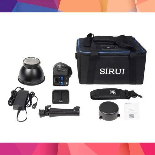 SIRUI C60B 60W Bi-Color LED Video Işığı (NP-F Batarya Desteği) 4