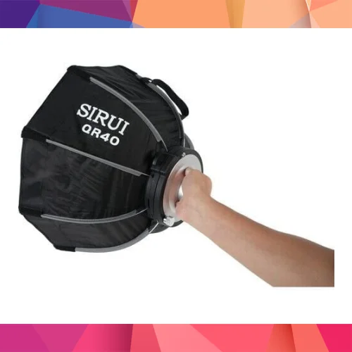 SIRUI QR40 40cm Kolay Kurulum Parabolik Gridli Softbox (CX150 İçin) 4