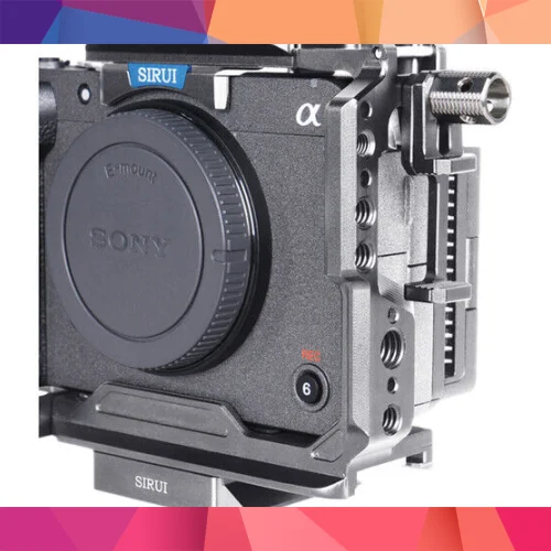 Sirui Sony FX3 & FX30 için Kamera Kafesi - Gri 3