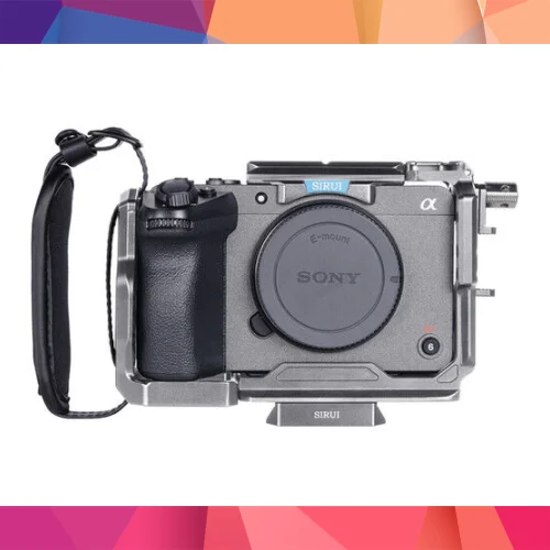 Sirui Sony FX3 & FX30 için Kamera Kafesi - Gri 4