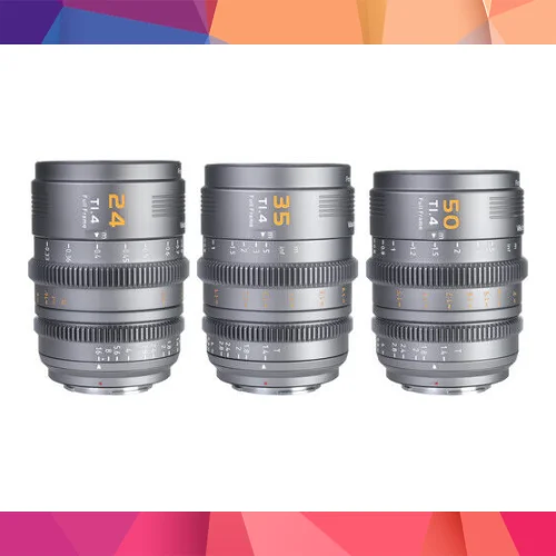 Sirui VP-1 Vision Prime T1.4 Full-Frame Multi-Mount Cine 3'lü Lens Kit 2