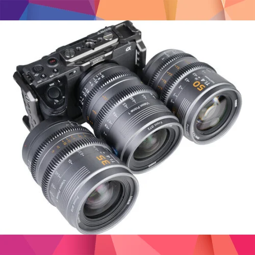 Sirui VP-1 Vision Prime T1.4 Full-Frame Multi-Mount Cine 3'lü Lens Kit 3