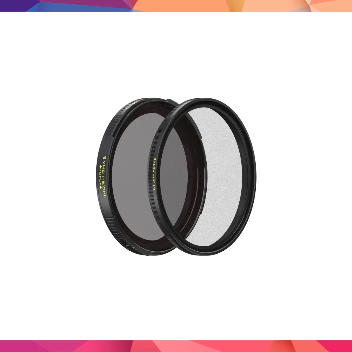 Freewell Slide-On Hybrid VND/CPL Mist Lens Filter Kit