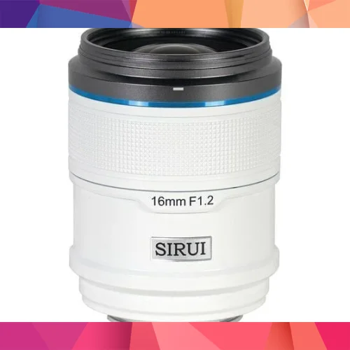 Sirui Sniper 16mm F1.2 APS-C/S35 Auto-Focus Lens (E Mount, Beyaz)
