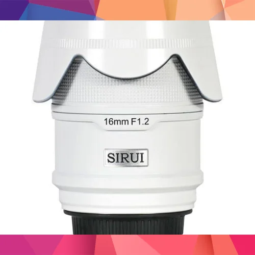 Sirui Sniper 16mm F1.2 APS-C/S35 Auto-Focus Lens (E Mount, Beyaz) 2