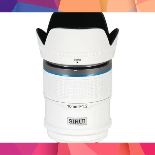 Sirui Sniper 16mm F1.2 APS-C/S35 Auto-Focus Lens (E Mount, Beyaz) 3