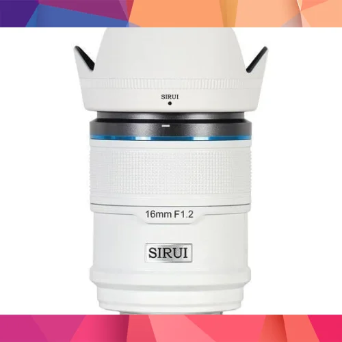 Sirui Sniper 16mm F1.2 APS-C/S35 Auto-Focus Lens (E Mount, Beyaz) 4