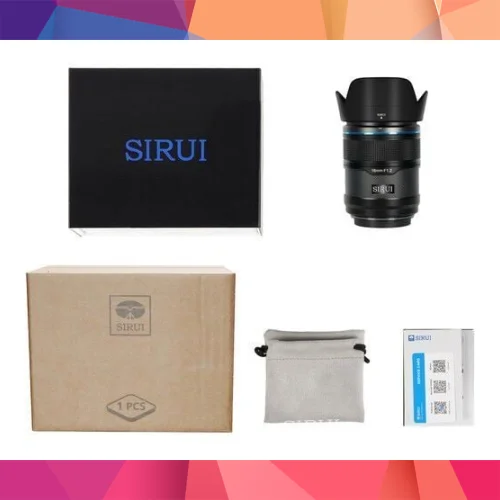 Sirui Sniper 16mm F1.2 APS-C/S35 Auto-Focus Lens (X Mount, Siyah) 4