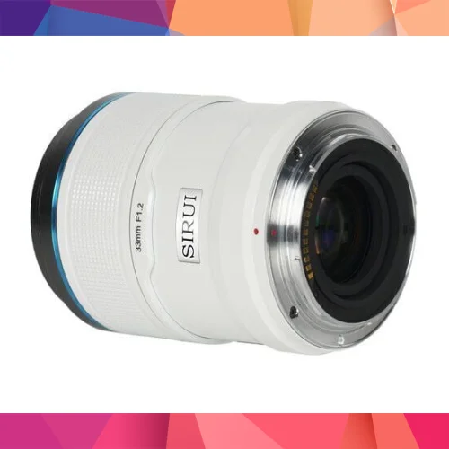 Sirui Sniper 33mm F1.2 APS-C Auto-Focus Lens (E Mount, Beyaz) 2