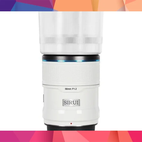 Sirui Sniper 56mm F1.2 APS-C Auto-Focus Lens (E Mount, Beyaz)