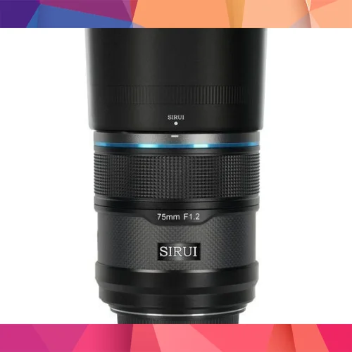 Sirui Sniper 75mm F1.2 APS-C/S35 Auto-Focus Lens (X Mount, Siyah) 2