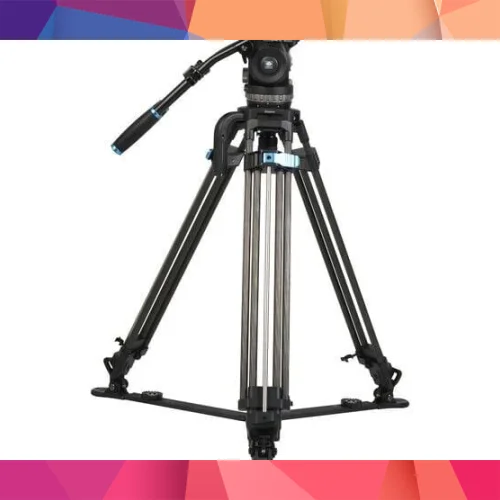 Sirui SQ100+VHS18 Profesyonel Karbon Fiber Video Tripod Kiti