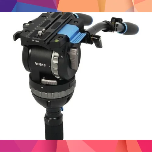 Sirui SQ100+VHS18 Profesyonel Karbon Fiber Video Tripod Kiti 2