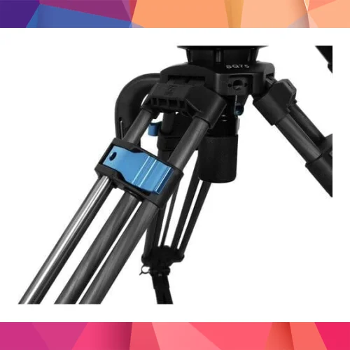 Sirui SQ75 Profesyonel Karbon Fiber Video Tripod Kiti (VHS10 Kafa ile) 3