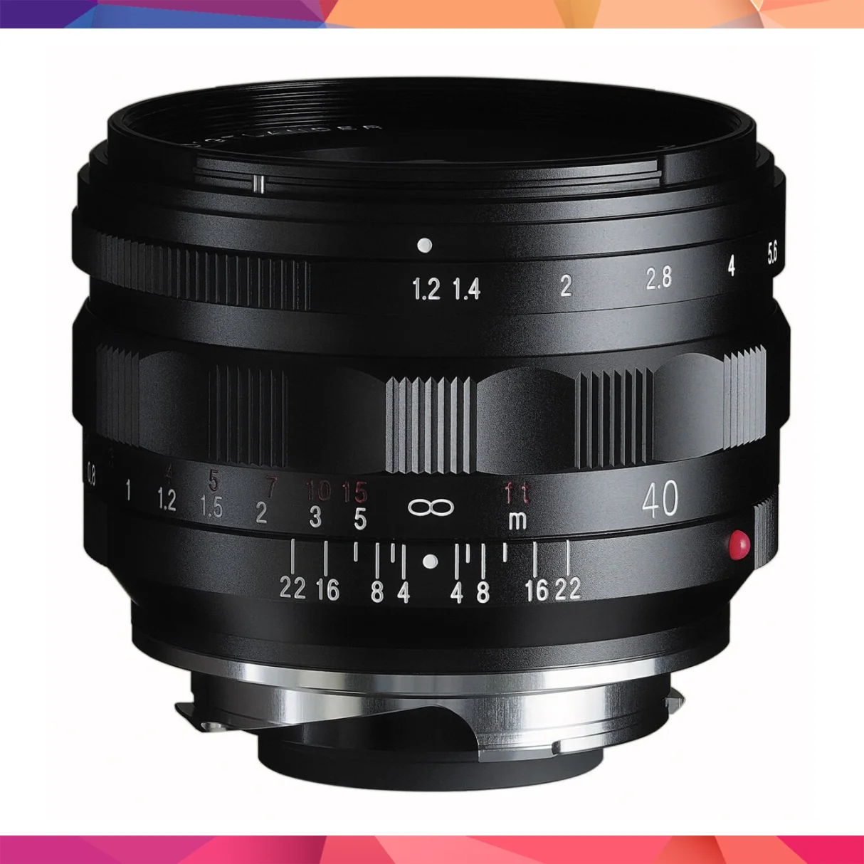 Voigtländer Nokton 40 mm F1.2 II Leica M Mount Lens