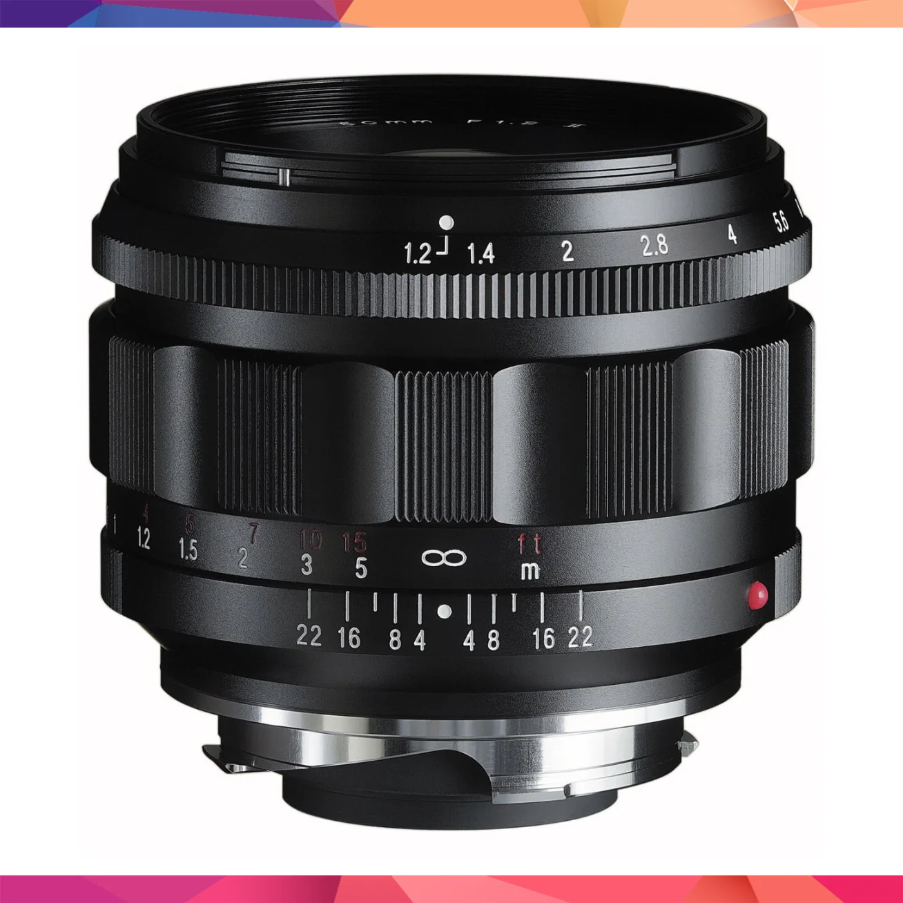 Voigtländer Nokton 50 mm F1.2 VM Leica M Mount Lens