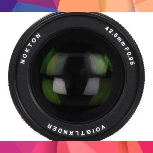 Voigtländer Nokton 42.5mm F0.95 MFT Mount Lens 3