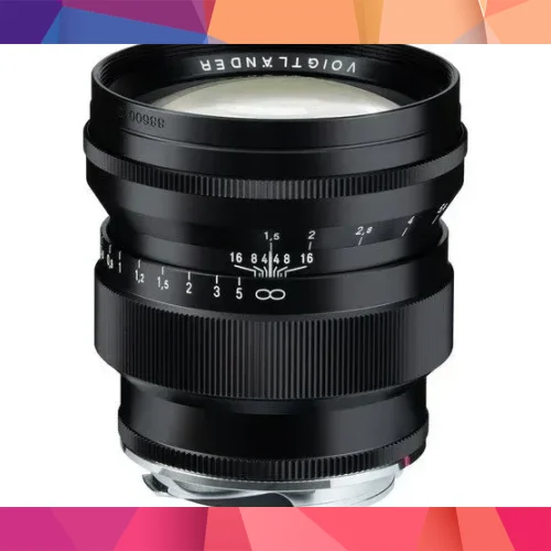 Voigtländer Nokton 75mm F1.5 VM Leica M Mount (Siyah)