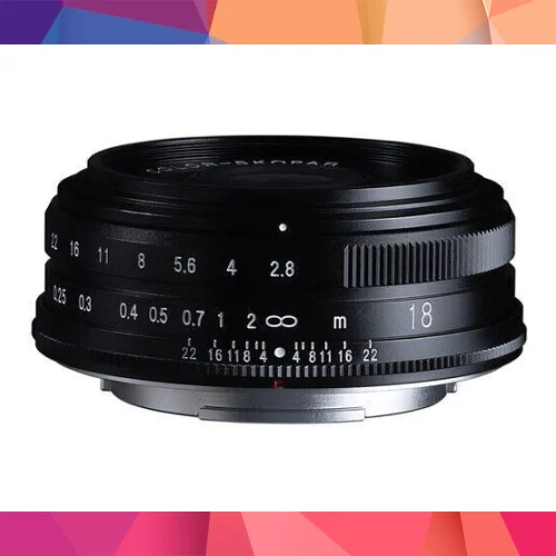 Voigtländer Color-Skopar 18mm F2.8 Fujifilm X Mount (Siyah)