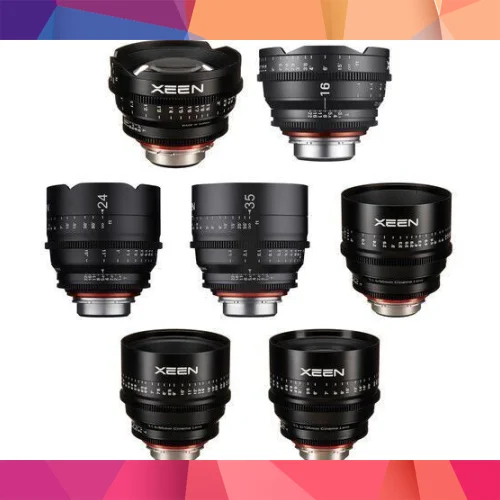 XEEN CLASSIC 14,16,24,35,50,85,135mm T1.5 Cine 7'li Set (Canon EF)