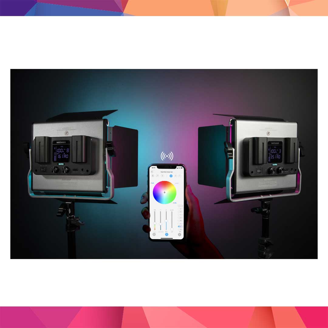 Kiralık RGB Video Işık Led Panel (2'li Set) 2