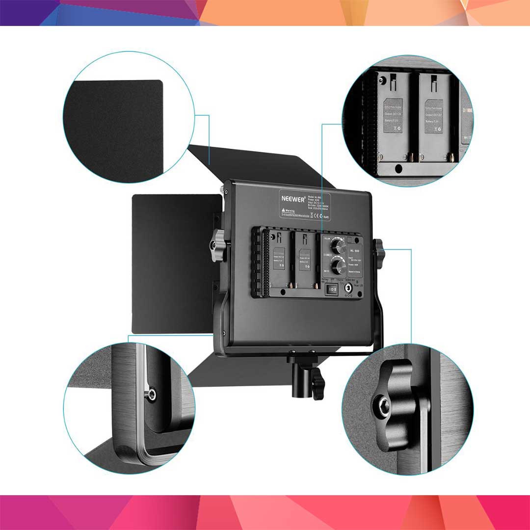 Kiralık Video Işık Led Panel - Bi-color (3'lü Set) 2