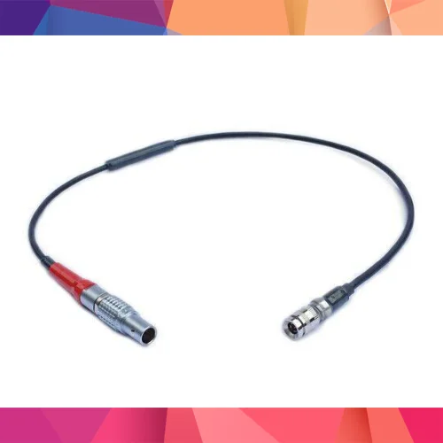 Atomos ATOMXCAB04 – UltraSync ONE için 5-Pin LEMO’dan DIN’e Zaman Kodu Çıkış Kablosu (Kırmızı)