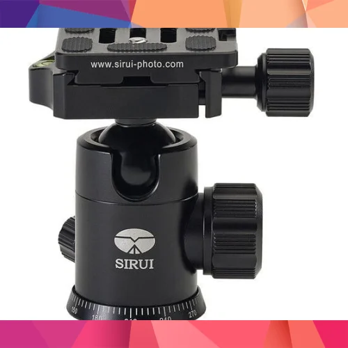 Sirui E‑10 Ball Head – Arca‑Swiss Uyumlu Profesyonel Top Kafa (6 Yıl Türkiye Distribütör Garantili)