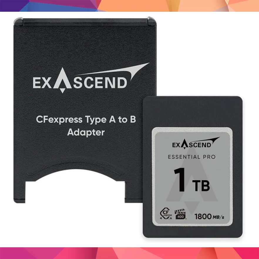 Exascend CFexpress Type A to Type B Adapter 3