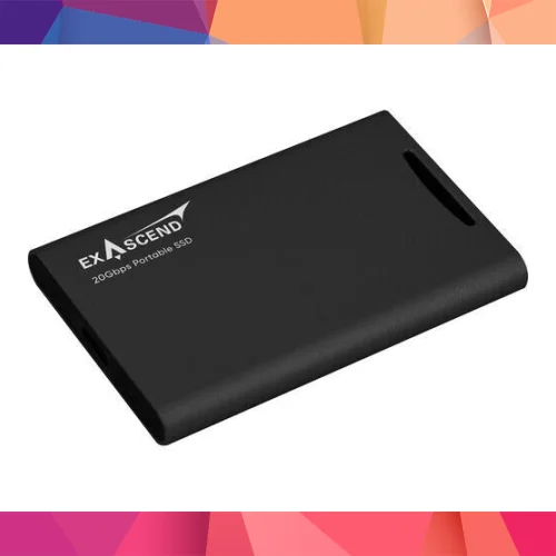 Exascend Element Portable SSD USB Type C 20Gb/s Black 2TB