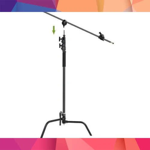 GVM C320 320cm C-Stand & Grip Arm Kit(130cm) (Siyah) 3