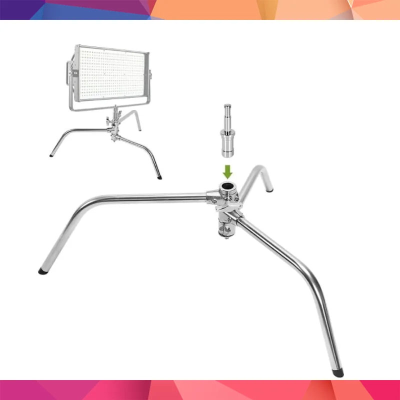 GVM C330 320cm C-Stand & Grip Arm (130cm) Kit (Çelik) 2