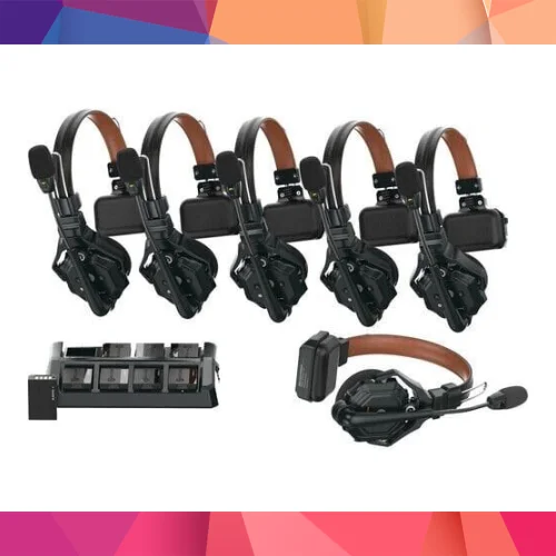 Hollyland Solidcom C1 PRO-6S Profesyonel Kablosuz Intercom Sistemi (6 Kullanıcı)
