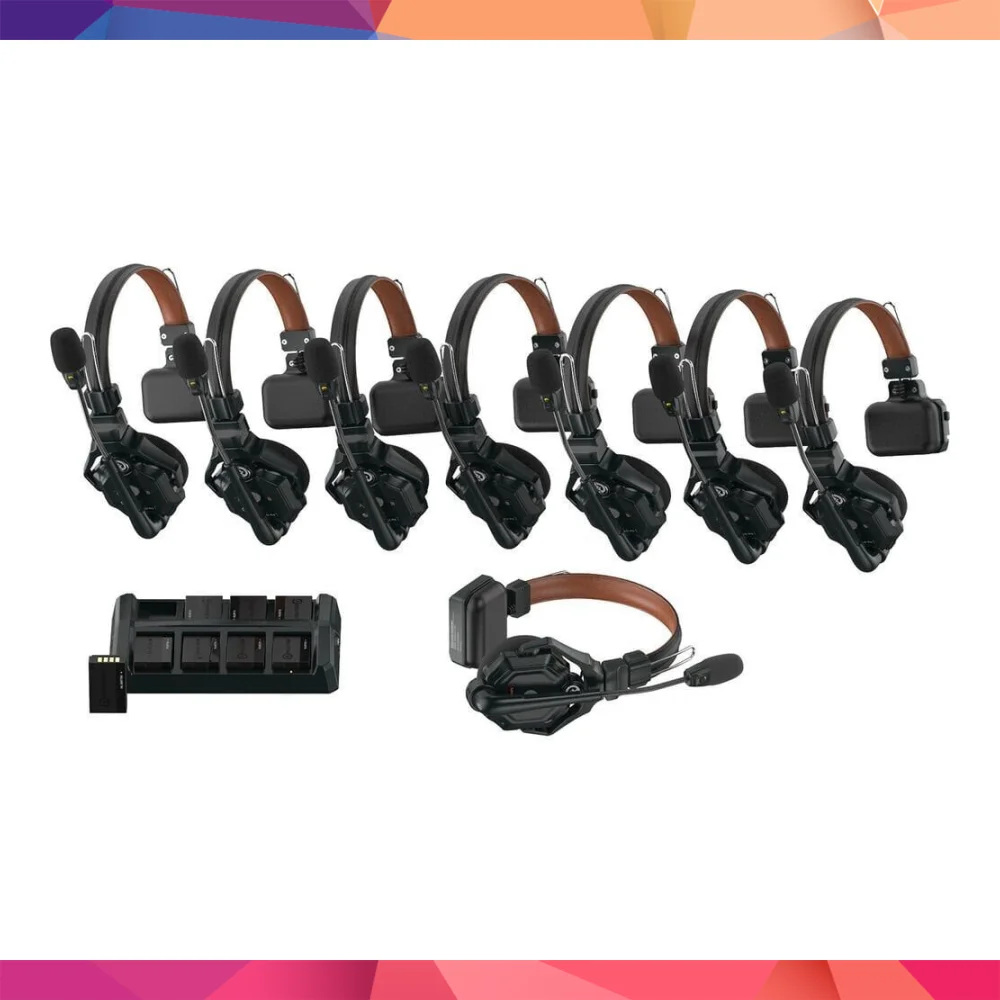 Hollyland Solidcom C1 PRO-8S Profesyonel Kablosuz Intercom Sistemi (8 Kullanıcı)