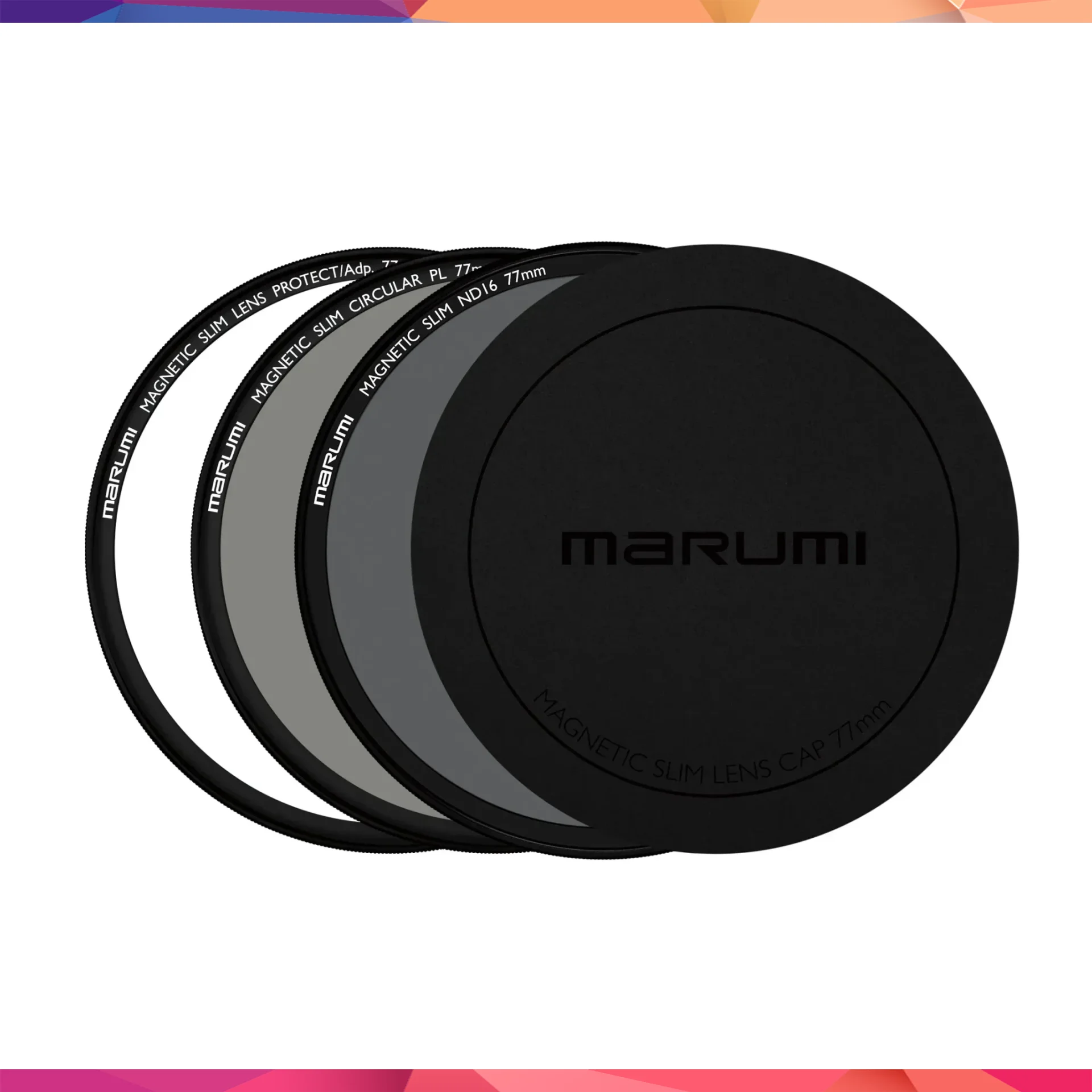 Marumi Magnetic Slim Basic Kit 77 mm