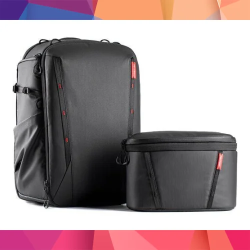 PGYTECH OneMo 2 Backpack (Space Black, 25 L) – Profesyonel Kamera & Drone Sırt Çantası
